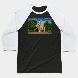 Fayette County Courthouse, Texas Baseball T-Shirt